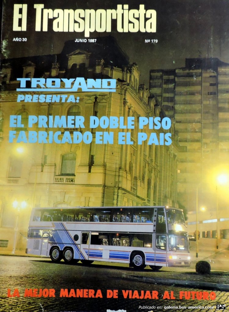 Scania K 112 - J.Troyano Autocar Doble Piso
El primer doble piso nacional

Fotógrafo: ¿?
Fotografía: El Transportista, Nº179
Colección: Danilo Homs
