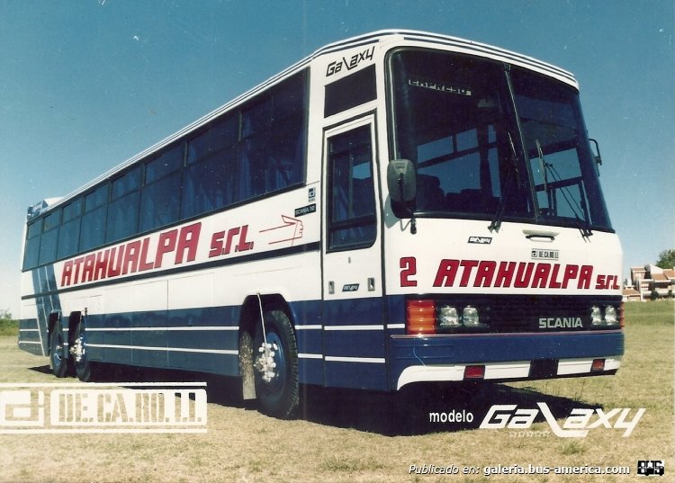 SCANIA K 112 - DE.CA.RO.LI  GALAXY - Atahualpa
Palabras clave: ROSARIO DE.CA.RO.LI