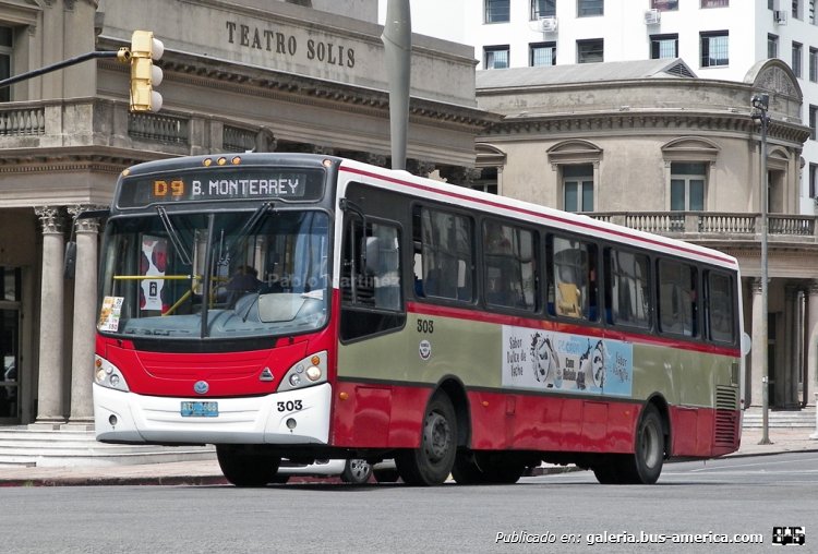 Volvo B7R - MASCARELLO GRAN VÍA (en Uruguay) -COETC STM-
ATC-1688

Hace un tiempo, la cooperativa COETC está unificando los diseños de pintura de su flota, pasando el esquema suburbano a ser prácticamente igual al urbano. Este coche es un ejemplo de ello. La única diferencia ahora con el diseño urbano, es el parante que divide el parabrisas del cristal de destino (en éstos coches es negro, en los urbanos blanco) y el color rojo de la careta que toma más superficie en el frente de las unidades, mientras que en los urbanos alcanza sólo la tapa de acceso.
Patente: ATC-1688

Foto: Pablo Martínez
Palabras clave: MASCARELLO GRAN VÍA URUGUAY COETC VOLVO