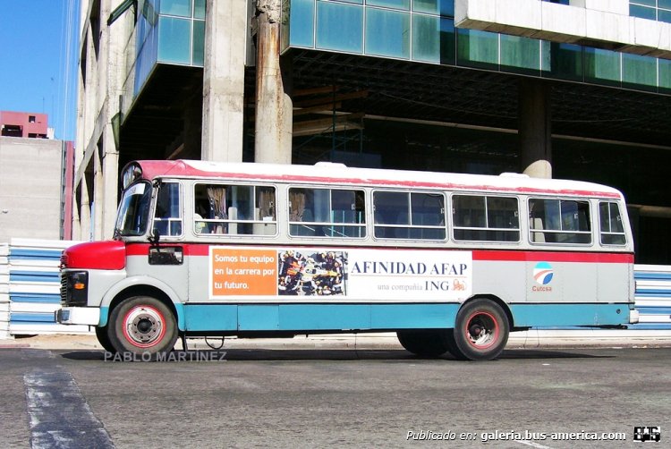 Mercedes-Benz L 1113 - CARROCERÍAS CUTCSA "MONTEVIDEANO" - CUTCSA
Coche 877, con frente modificado por accidente. En sus últimos años de servicio, la mayoría estaba abocado a las líneas diferenciales de la empresa Cutcsa, en el caso de la imágen, línea D5 con destino a la ciudad de La paz en Canelones. 

Foto: Pablo Martínez
Palabras clave: CUTCSA MONTEVIDEANO 1113 URUGUAY