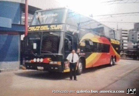 Marcopolo GV Paradiso 1800 DD (en Perú) - Cruz del Sur
Fotógrafo: desconocido
Palabras clave: cruz del sur