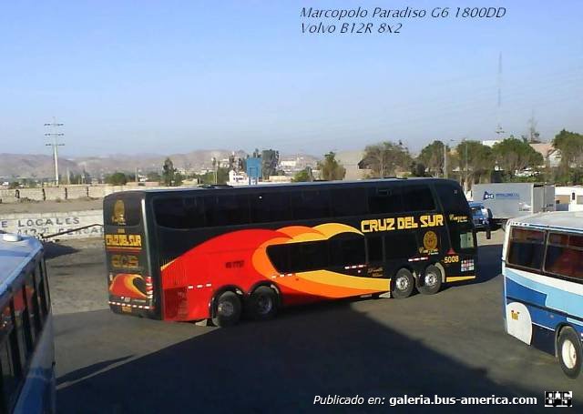 Marcopolo G6 Paradiso 1800 DD (en Perú) - Cruz del Sur
Fotógrafo: desconocido
Palabras clave: cruz del sur