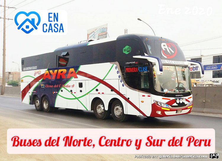 Comil Campione HD Invictus (en Perú) - Ayra
Fotografía: Buses del Norte, Centro y Sur del Perú
Palabras clave: cruz del sur