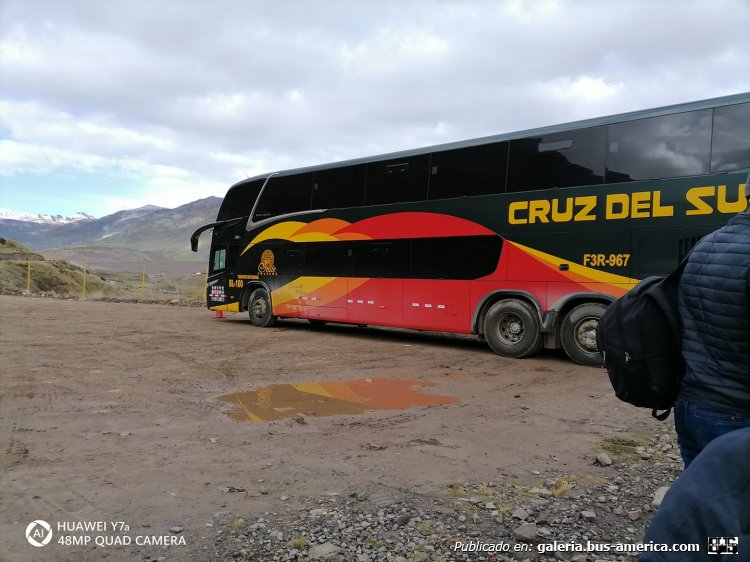 Marcopolo New G7 Paradiso 1800 DD (en Perú) - Cruz del Sur
Fotógrafo: desconocido
Palabras clave: cruz del sur