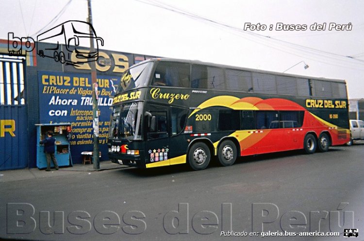 Marcopolo GV Paradiso 1800 DD (en Perú) - Cruz del Sur
Fotógrafo: desconocido
Palabras clave: cruz del sur