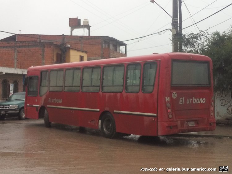 Mercedes-Benz OF 1418 - Galicia Orensano - El Urbano
KPV 422

El Urbano, interno 14 (Parte de Atras)
