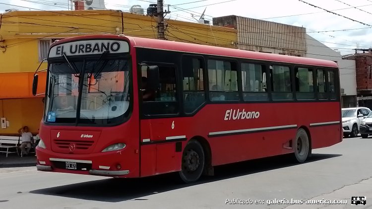 Mercedes-Benz OF 1418 - Galicia Orensano - El Urbano
KPV 420

Línea 9 (S.S. de Jujuy), interno 6
