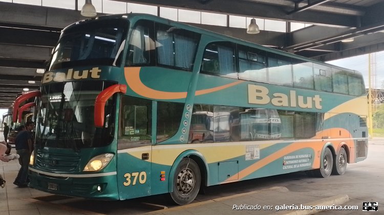 Mercedes-Benz O 500 RSD - J.Troyano Calixto - Balut
OJQ 897

Línea 1 (Prov. de Jujuy). interno 370
