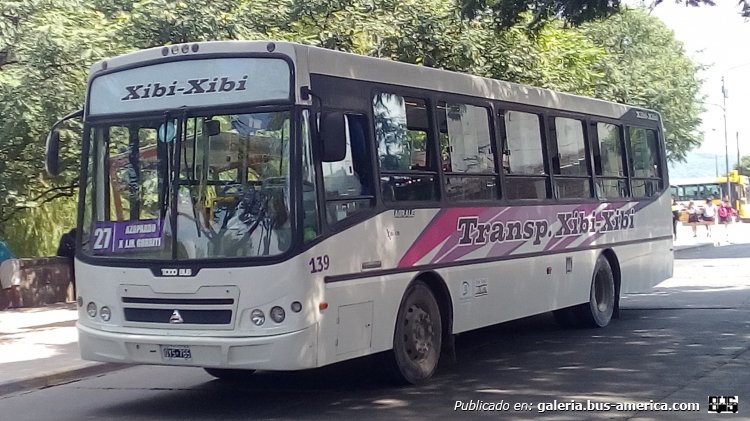Agrale MA 15.0 - Todo Bus, San Telmo II - Transporte Xibi-Xibi
OYS 765

Línea 27 (San Salvador de Jujuy), interno 139
