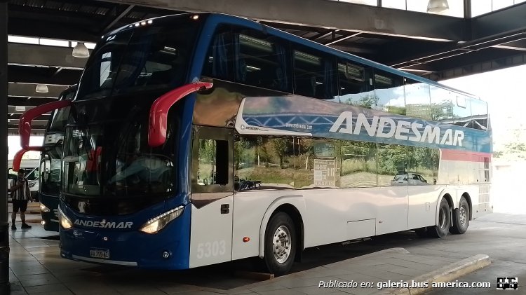 Volvo B450R - Metalsur Starbus 3 405 - Andesmar
AA 790 HZ

Andesmar, interno 5303
