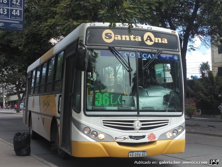 Mercedes-Benz OF 1621 - Metalpar Tronador 2010 - Santa Ana
AD 096 GC

Línea 36 (S.S. de Jujuy), interno 219
