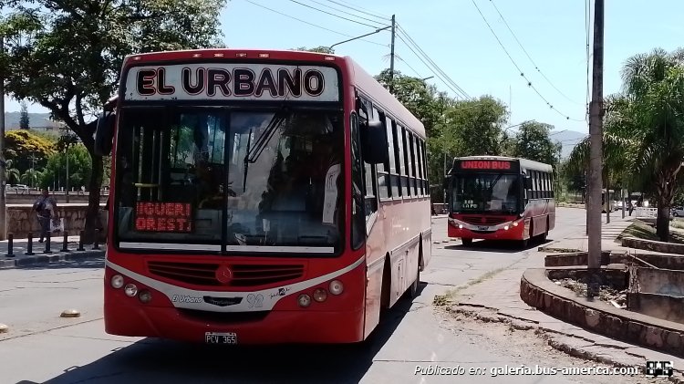 Mercedes-Benz OF 1418 - Metalpar Tronador 2010 - El Urbano
PCV 365

Línea 42 (S.S. de Jujuy), interno 92
