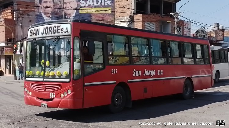 Mercedes-Benz OF 1418 - Metalpar Tronador 2010 - San Jorge
KWV 154

Línea 1 (S.S. de Jujuy), interno 836
