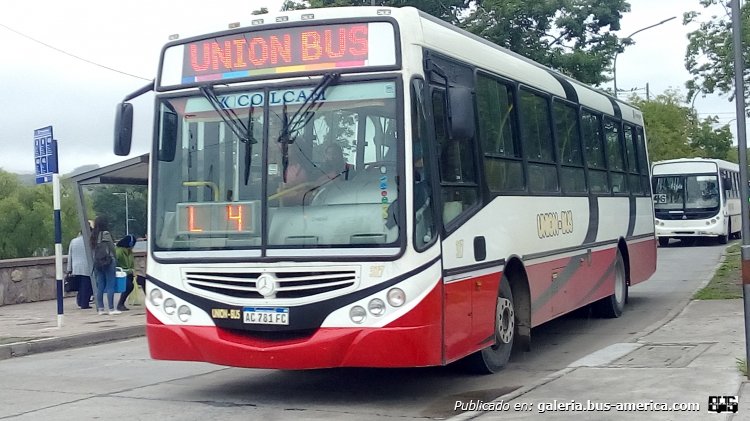 Mercedes-Benz OF 1621 - Metalpar Tronador 2010 - Unión Bus
AC 781 FC

Línea 4 (San Salvador de Jujuy), interno 317
