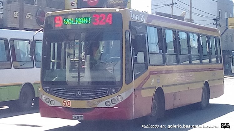 Mercedes-Benz OF 1418 - Metalpar Tronador 2010 - M.O.Pra. Junta
KCF 148

Línea 324 (Buenos Aires), interno 50
