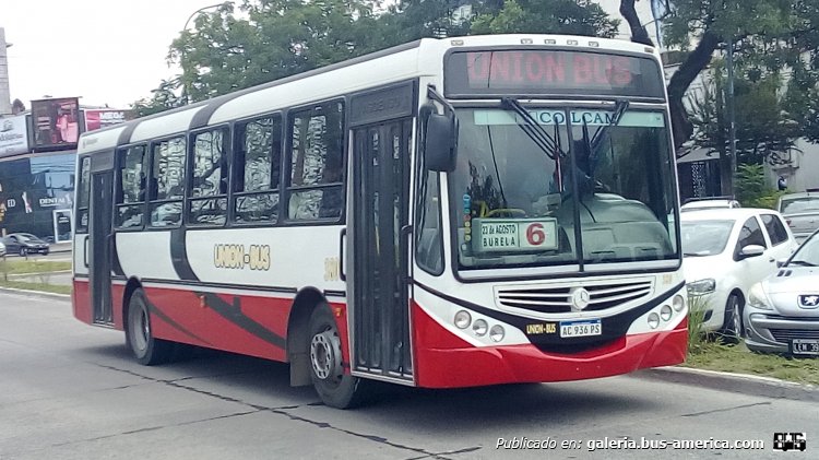 Mercedes-Benz OF 1621 - Metalpar Tronador 2010 - Unión Bus
AC 936 PS

Línea 6 (San Salvador de Jujuy), interno 380
