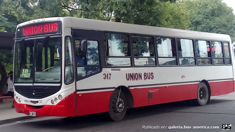 Mercedes-Benz OF 1418 - Metalpar Tronador 2010 - Unión Bus
JOW 303

Línea 18 (S.S. de Jujuy), interno 317
