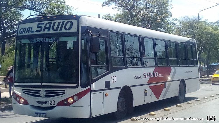 Mercedes-Benz OF 1721 - Metalpar Tronador 2010 - Gral. Savio
AC 138 ZA

Línea 49 (Prov. de Jujuy), interno 120
