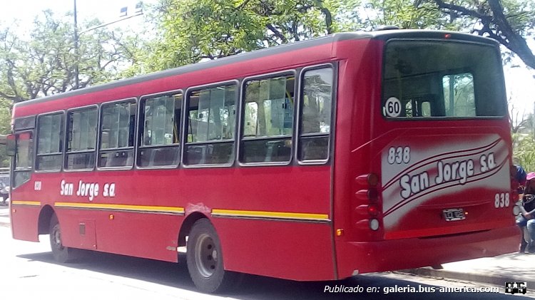Mercedes-Benz OF 1418 - Metalpar Tronador 2010 - San Jorge
LCZ 025

San Jorge, interno 838 (Parte de Atras)
