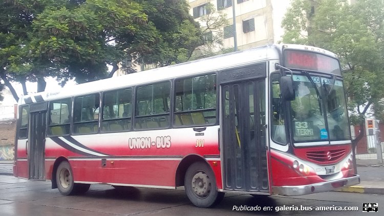 Mercedes-Benz OF 1418 - Metalpar Tronador 2010 - Unión Bus
OVY 599

Línea 33 (S.S. de Jujuy), interno 301
