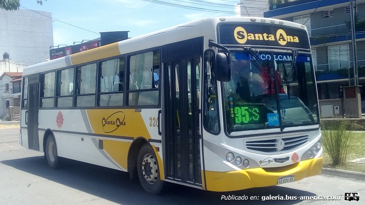 Mercedes-Benz OF 1621 - Metalpar Tronador 2010 - Santa Ana
AD 096 GF

Línea 35 (S.S. de Jujuy), interno 220
