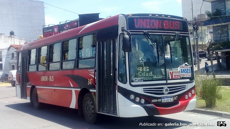 Volksbus 15-190 EOD - Metalpar Tronador 2010 - Unión Bus 
AA 697 KJ

Línea 46 (San Salvador de Jujuy), interno 347
