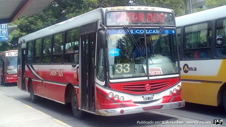 Mercedes-Benz OF 1418 - Metalpar Tronador 2010 - Unión Bus
OFR 741

Línea 33 (San Salvador de Jujuy), interno 378
