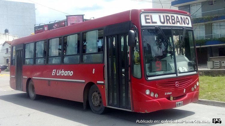 Mercedes-Benz OF 1418 - Metalpar Tronador 2010 - El Urbano
LTO 224

Línea 9 (San Salvador de Jujuy), interno 8
