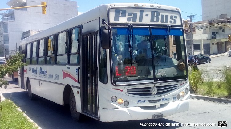 Mercedes-Benz OF 1722 - Metalpar Tronador 2010 - Pal Bus 2000
PJM 137

Línea 20 (San Salvador de Jujuy), interno 83

