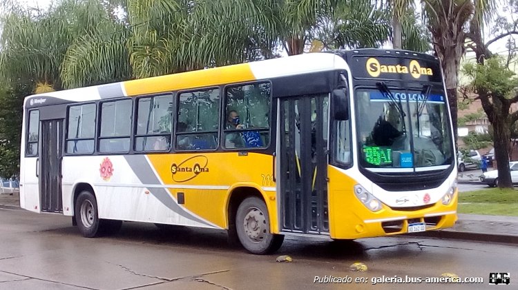 Mercedes-Benz OF 1621 - Metalpar Tronador Nueva Generación - Santa Ana
AD 162 UO

Línea 35 (San Salvador de Jujuy), interno 711
