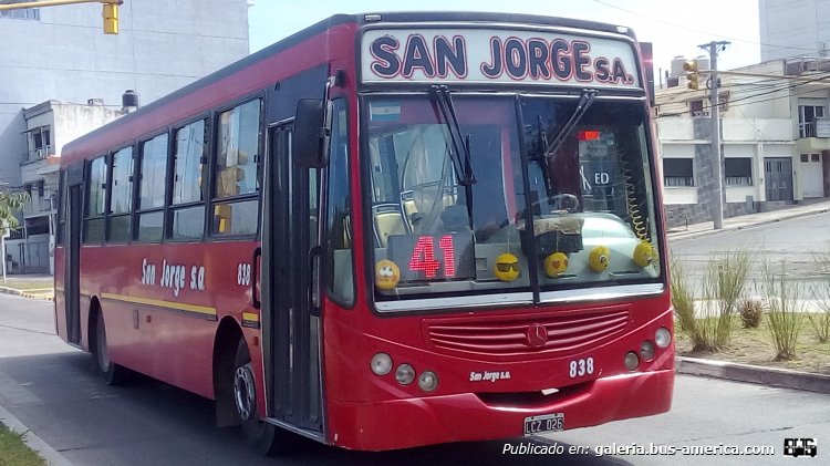 Mercedes-Benz OF 1418 - Metalpar Tronador 2010 - San Jorge
LCZ 026

Línea 41 (San Salvador de Jujuy), interno 838
