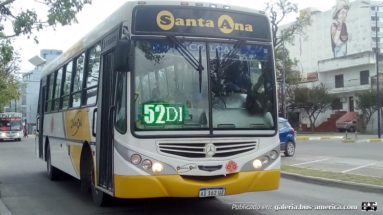 Mercedes-Benz OF 1621 - Metalpar Tronador 2010 - Santa Ana
AD 162 UZ

Línea 52 (San Salvador de Jujuy), interno 226
