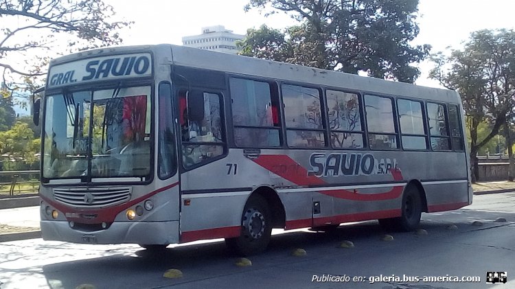 Mercedes-Benz OF 1418 - Metalpar Tronador 2010 - General Savio
KMI 867

Línea 10 (Prov. de Jujuy), interno 71

