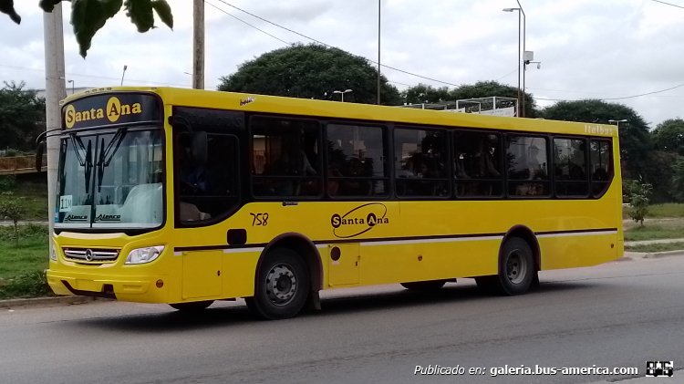 Mercedes-Benz OF 1621 - Italbus Bello - Santa Ana
Sín Patente

Línea 11 (S.S. de Jujuy), interno 758
