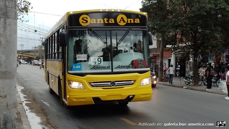 Mercedes-Benz OF 1621 - Italbus Bello - Santa Ana
Sín Patente

Línea 49 (S.S. de Jujuy), internó 751
