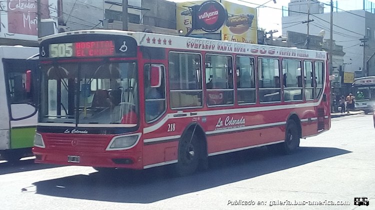 Mercedes-Benz OH 1618L-SB - Italbus Tropea - La Colorada
JZF 978

Línea 505 (Buenos Aires), interno 218
