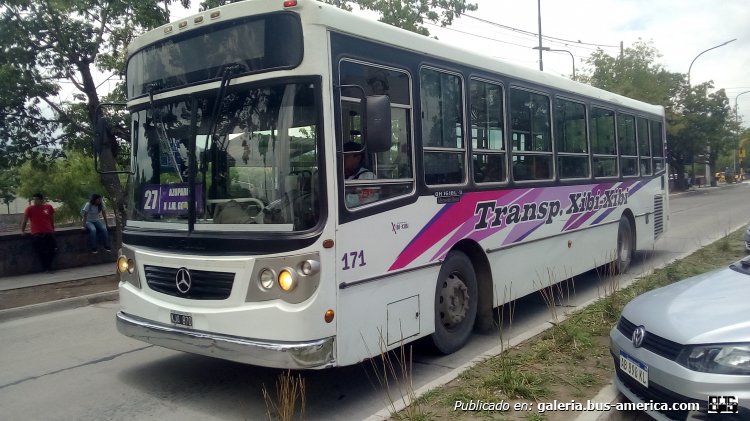 Mercedes-Benz OH 1618 L-SB - La Favorita - Transporte Xibi Xibi
KJA 870

Línea 27 (S.S. de Jujuy), interno 171
