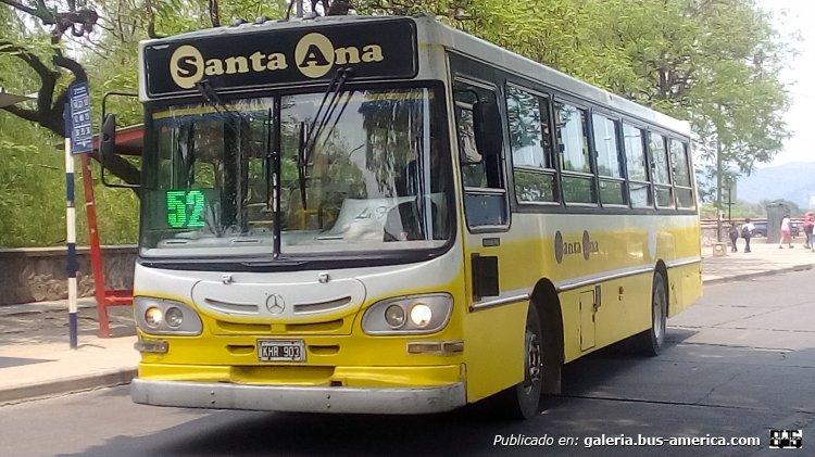 Mercedes-Benz OF 1418 - La Favorita - Santa Ana
KHR 903

Línea 52 (San Salvador de Jujuy), interno 206
