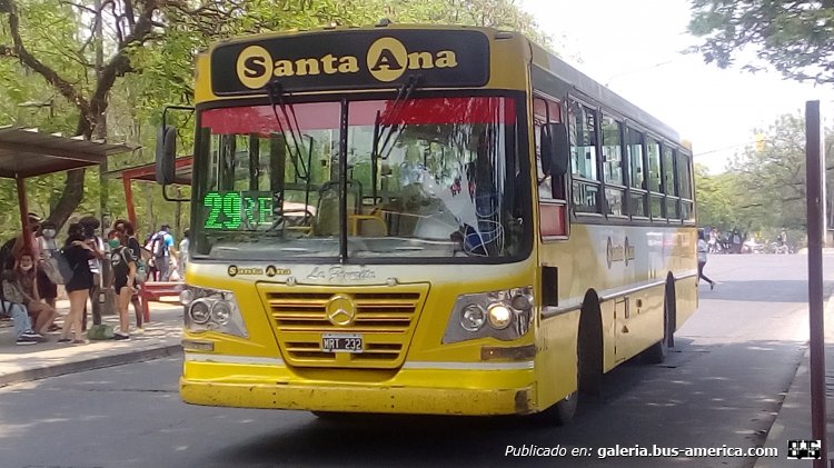 Mercedes-Benz OF 1418 - La Favorita - Santa Ana
MRT 232

Línea 29 (S.S. de Jujuy), interno 232
