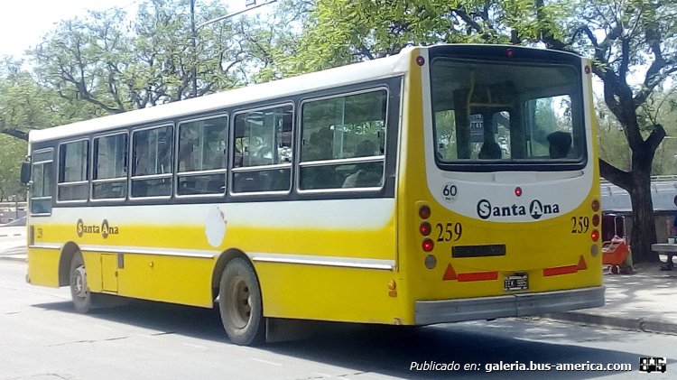 Mercedes-Benz OF 1418 - La Favorita - Santa Ana
IEX 985

Santa Ana, interno 259 (Parte de Atras)
