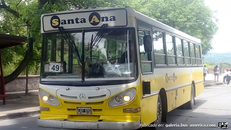 Mercedes-Benz OF 1418 - La Favorita - Santa Ana
JAY 076

Línea 49 (S.S. de Jujuy), interno 279
