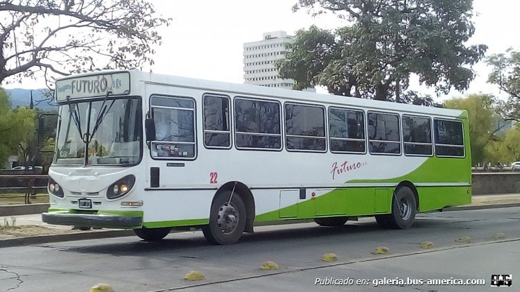 Mercedes-Benz OF 1722 - La Favorita - Futuro 
GRT 072

Línea ¿9A? (Provincial de Jujuy), interno 22
