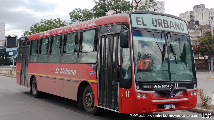 Mercedes-Benz OF 1621 - Nuovobus Menghi Euro - El Urbano
AC 393 EC
[url=https://bus-america.com/galeria/displayimage.php?pid=60887]https://bus-america.com/galeria/displayimage.php?pid=60887[/url]

Línea 47 (S.S. de Jujuy), interno 11
