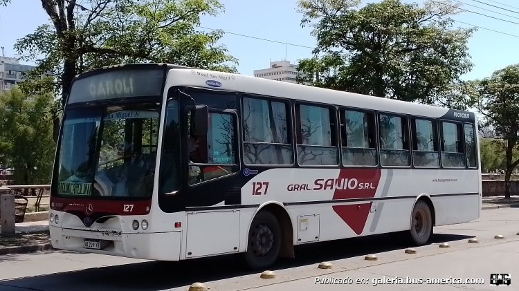 Mercedes-Benz OF 1621 - Nuovobus Menghi Euro - General Savio
AD 209 YB

Línea 10 (Prov. de Jujuy), interno 127
