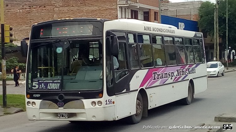 Iveco CC170E22 - Nuovobus Menghi Euro - Transporte Xibi Xibi
PKJ 756

Línea 5 (S.S. de Jujuy), interno 156
