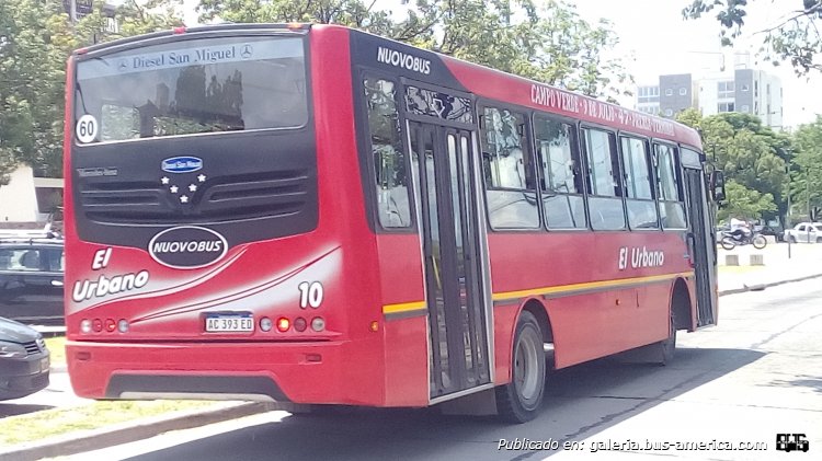 Mercedes-Benz OF 1621 - Nuovobus Menghi Euro - El Urbano
AC 393 ED

El Urbano, interno 10 (Parte de Atras)
