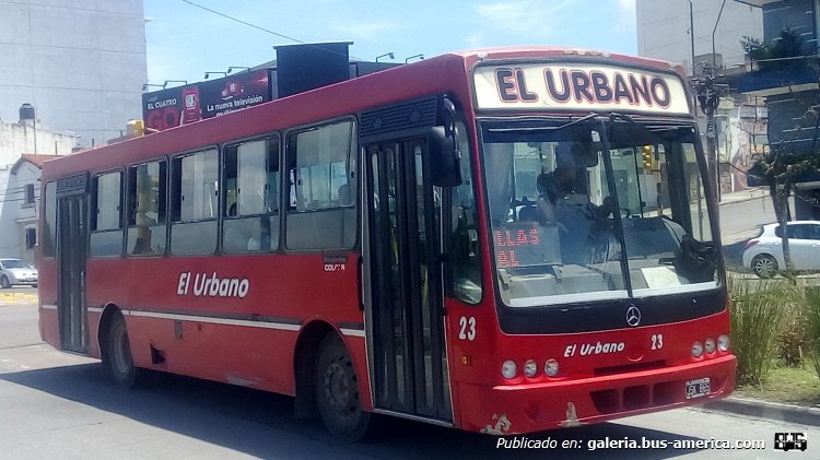 Mercedes-Benz OF 1418 - Nuovobus - El Urbano
JSK 865

Línea 42 (San Salvador de Jujuy), interno 23
