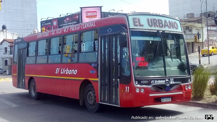 Mercedes-Benz OF 1621 - Nuovobus Menghi Euro - El Urbano
AC 393 EC

Línea 47 (S.S. de Jujuy), interno 11
