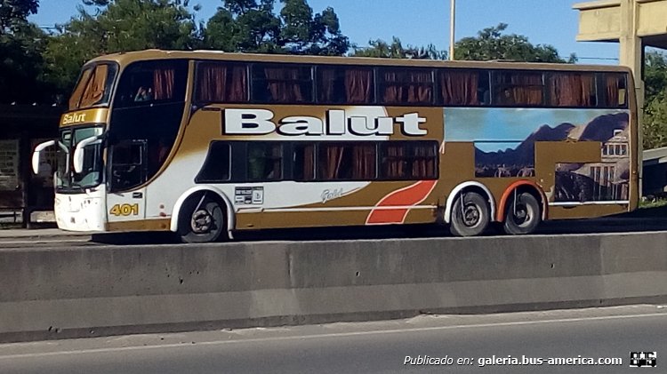Mercedes-Benz O400RSD - Sudamericanas F-50 - Balut
FMX ???

Línea 1 (Prov. de Jujuy), interno 401
