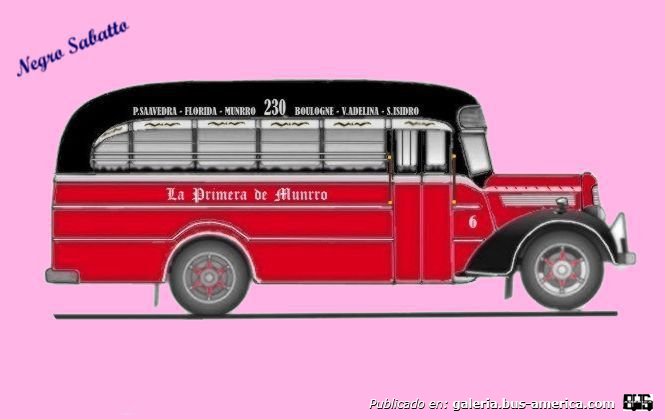 Dodge - La Maravilla - La Primera de Munro
Línea 230 (Prov. Buenos Aires), interno 6
